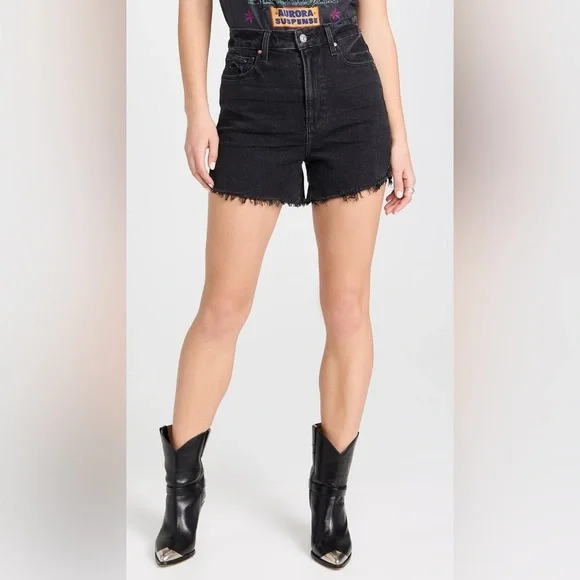 PAIGE Women's Dani Short High Rise Raw Hem Size 29 - Picture 2 of 11